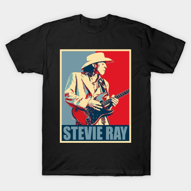 Stevie Ray Vaughan Hope T-Shirt by Winmanlider